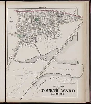 Atlas of the city of Cambridge, Middlesex Co., Massachusetts