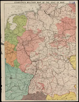 Stanford's military map of the seat of war