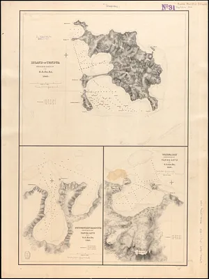 Island of Yendua, Feejee Group ; Nucumurry Harbour, west end of Vanua Levu ; Wailea Bay, north side of Vanua Levu