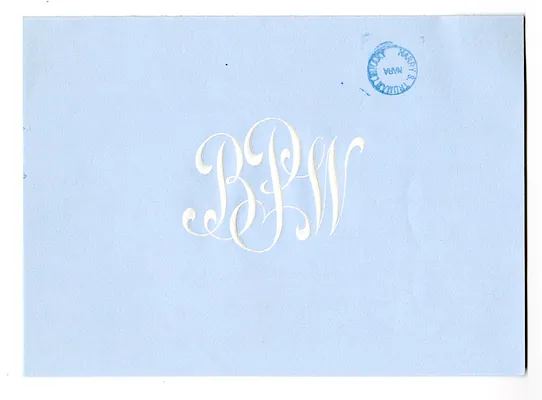 Letter from Bess (Mrs. Robert) Paris to Bess W. Truman