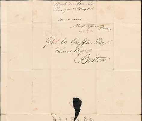 M. Frafton to George Coffin, 24 May 1836