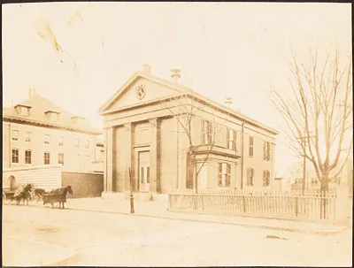 Second Town Hall (built in 1845)